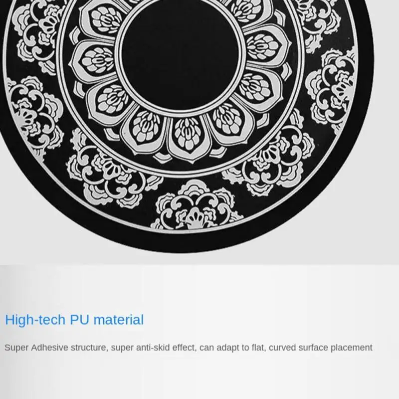 Car Water Cup Pad Lotus Pattern Practical Lovely Portable Durable Car Interior Accessories Anti-skid Cup Holders Universal