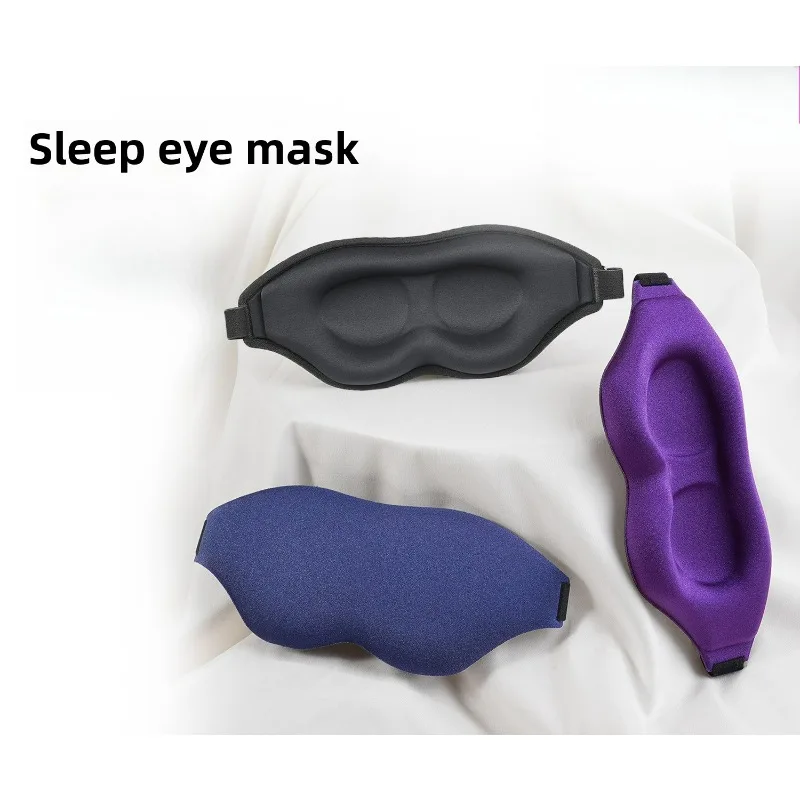 

Comfortable Lightweight Eye Cover Soft 3D Contoured Sleeping Mask Breathable Eye Shade for Men and Women Night Travel Rest Aid