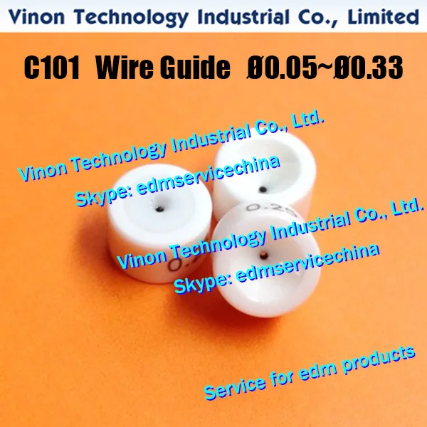 

C101 Wire Guide Ø0.05/0.07/0.10/0.15/0.20/0.25/0.30/0.33mm 431.021, 431.022, 431.114, 431.112, 432.511, 432.512, 432.537, 430.58