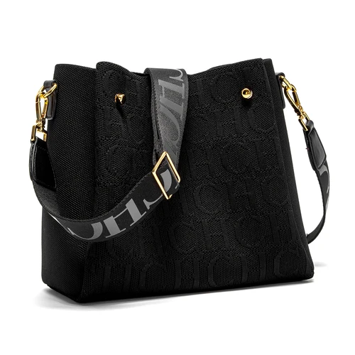 Imagen 2 del producto CHCH Bolso de hombro para mujer Nuevo bolso de hombro color caqui con hebilla magnética de gran capacidad