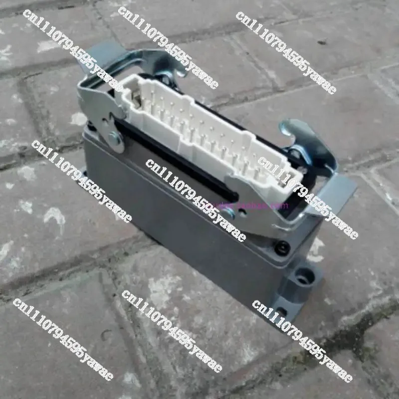 For JXH Series Hot Runner Mold Junction Box,16P 24P Hub Box With HE‑024‑M Yellow Connector