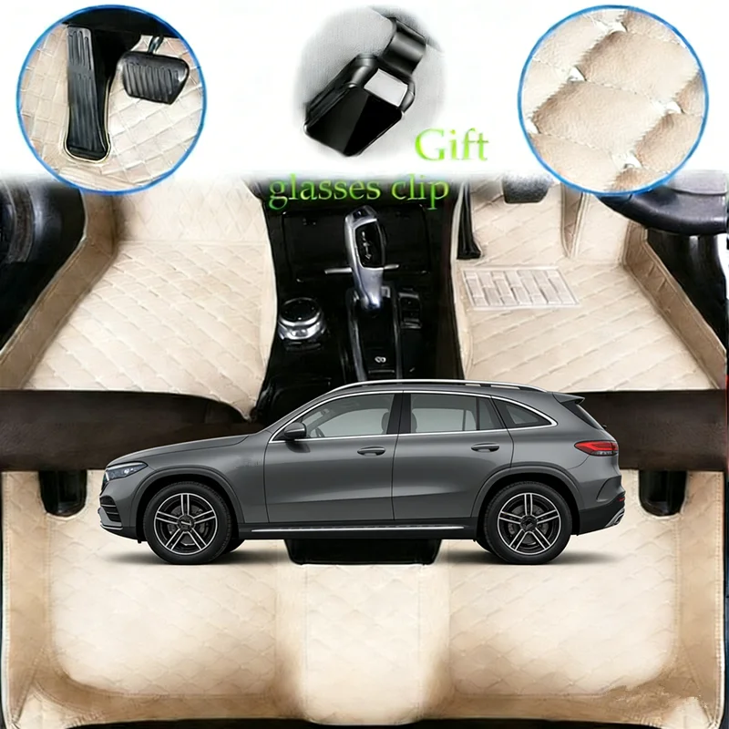 

Custom For Mercedes-Benz EQC N293 EQC350/EQC400/GLC X253 C253 SUV2019-2023 Car Floor Mats Carpets Covers Left /Right Hand Drive