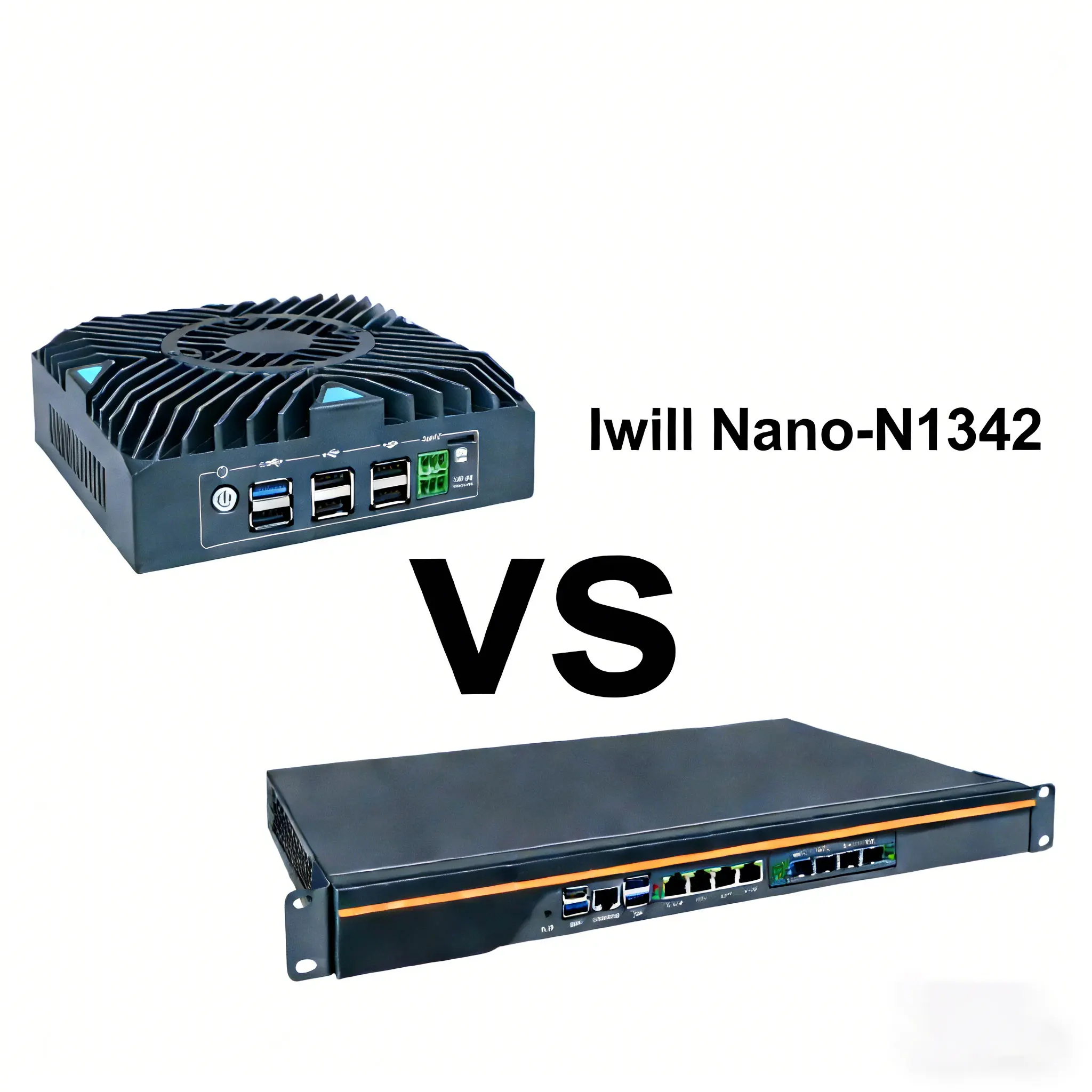 Iwill N150 Quad Core DDR5 Mini PC 2*i226-V 2.5G LANs 2*10G SFP+ Ports Network Security Firewall Home Server