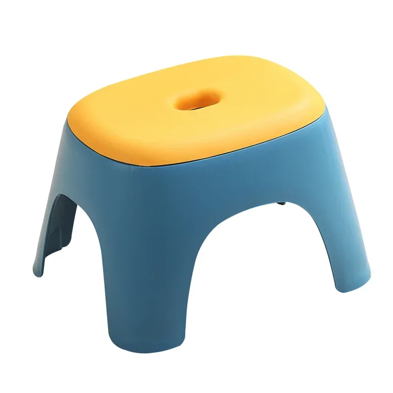 

（10pcs）Plastic Small Stool Home Dining Chair Creative Thickened Toilet Non-slip Stool