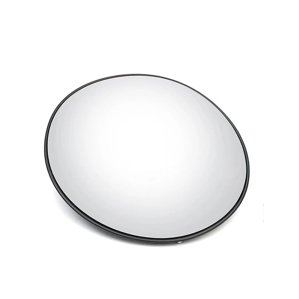 Driveway Safety Convex Mirror 12 inch with Clear Reflective and Protective Film for Outdoor Traffic and Parking Areas