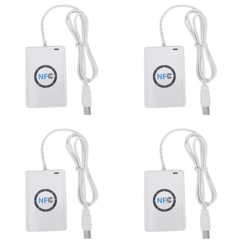 B24A 4X USB NFC Card Reader Writer ACR122U-A9 China Contactless RFID Card Reader Windows Wireless NFC Reader