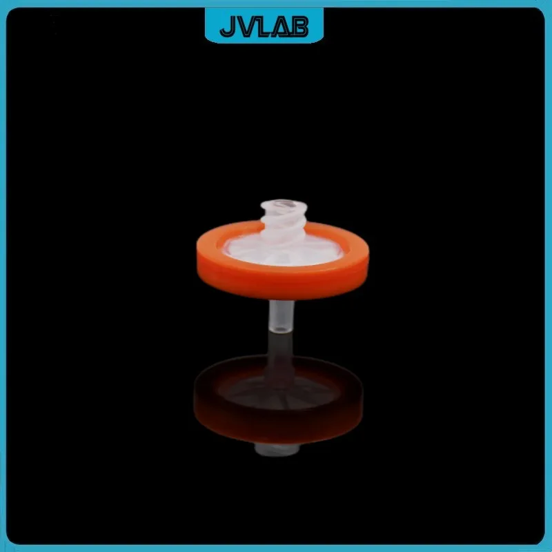 Syringe Filter PTFE Filter Membrane 25MM 0.45um Made Of Hydrophilic PTFE Microporous Needle Filtration Screw Membrane 100 / PK