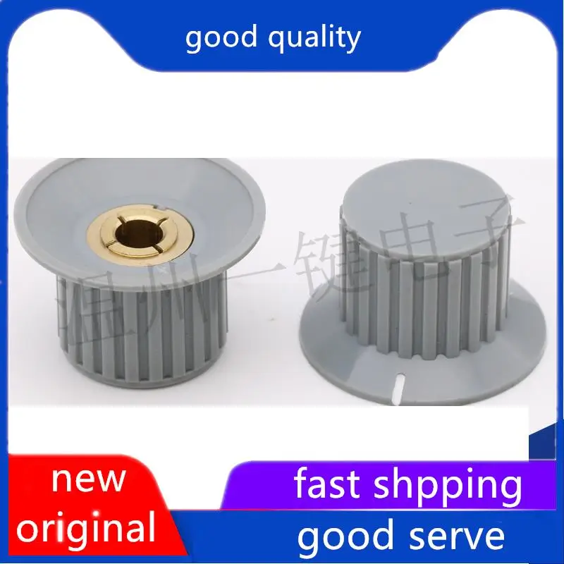 10pcs original new KYP32-22-6 Connector Adjustment Knob Potentiometer Cap Inner Hole 6MM Outer Diameter 32MM