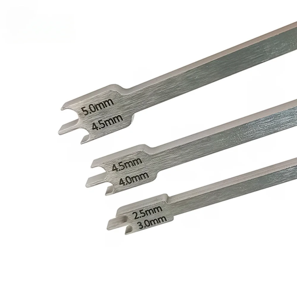 Orthodontic Bracket Height Gauge - Star-Shaped Positioning Rod for Precise Bracket Placement Stainless Steel Dentist Instrument
