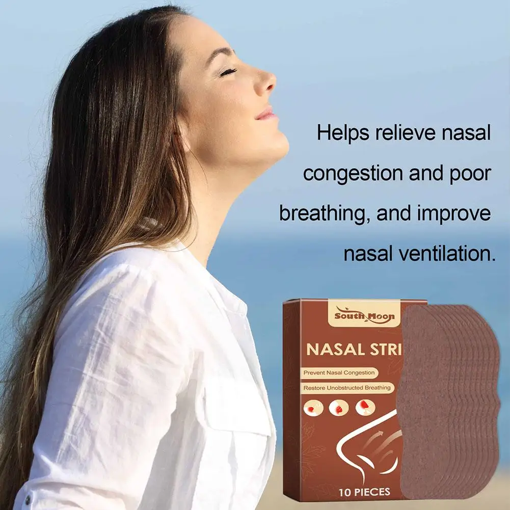 

Nose Unblocking Patch Easier Breathe Promote Nasal Mouth Nighttime Breath Fresh Sticker Improved Corrector Sleeping Anti-Sn Q9Y0