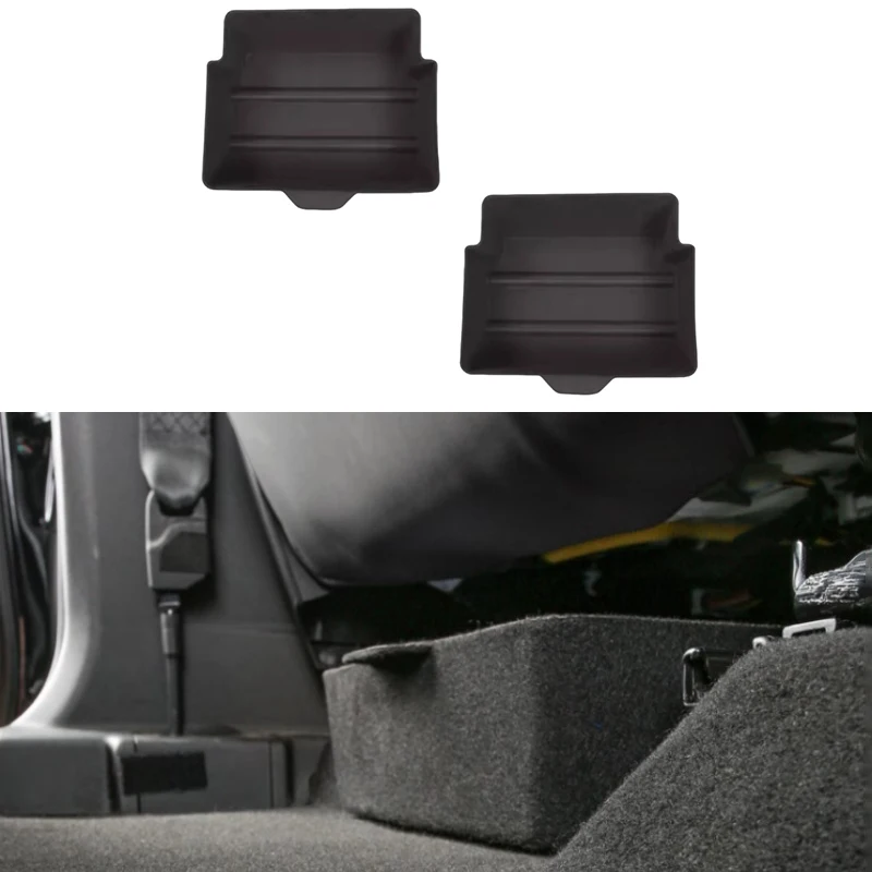 

Fit for JETOUR Traveler T2 2023-2024 Under-seat Storage Box Felt Cloth Car Under Seat Layered Storage Box Car Interior Parts