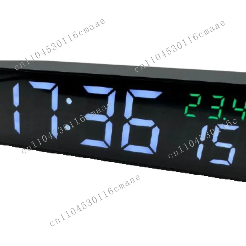 Network wifi clock, high-precision atomic clock, millisecond display, holiday alarm clock