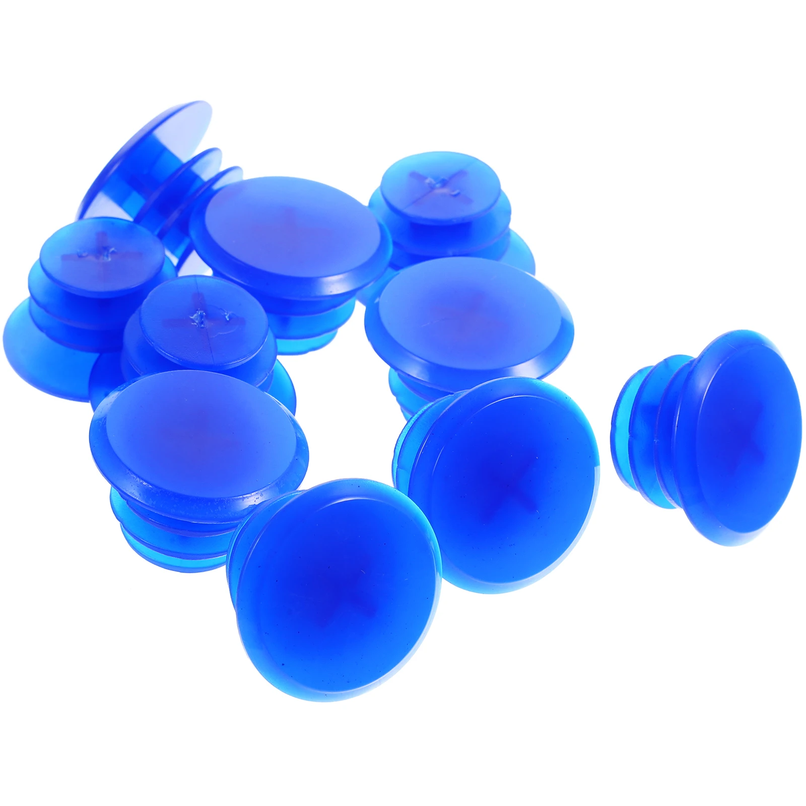 

10 Pcs Colored Handlebar End Plugs Durable Plastic Caps for Mountain Bike Road Bike Adult Bikes Lightweight Easy Install