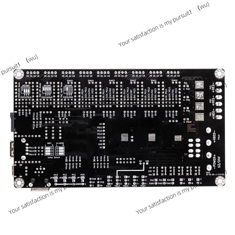 3D-printer moederbord voron hoofdbediening 8-assig