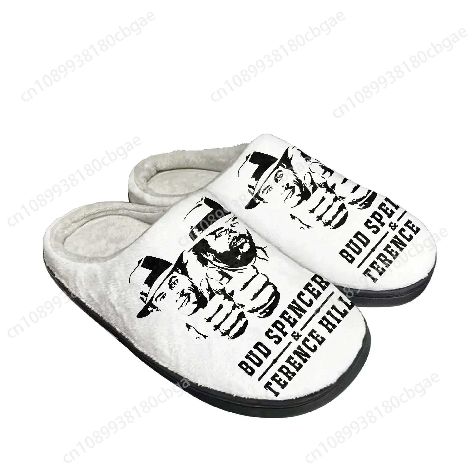 

Bud Spencer Terence Hill Home Cotton Slippers Mens Womens Plush Bedroom Casual Keep Warm Shoes Thermal Slipper Customized Shoe