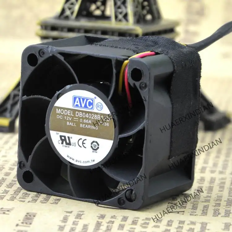 New  4028  12v 0.66A 40*40*28MM 4CM/ Cooling Fan Assembly Kit