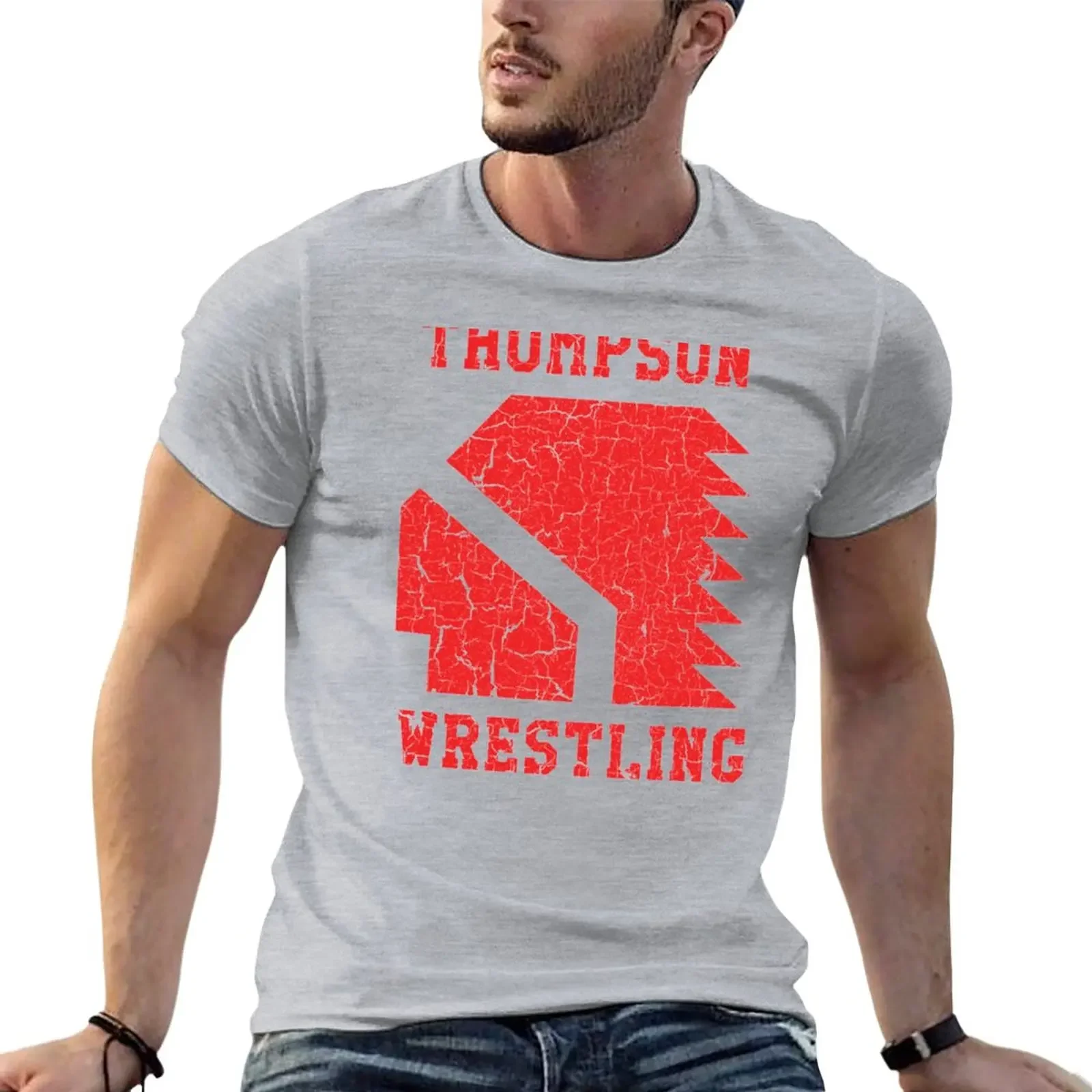 

Thompson High School Wrestling Vision Quest T-Shirt customs design your own vintage korean fashion mens t shirts