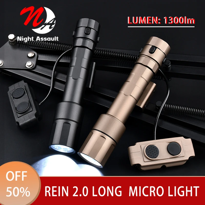 wadsn tactical store throt mic Metal accessory  REIN 2.0 Micro surefire Flashlight softair Hunting Weaponlight Function Switch