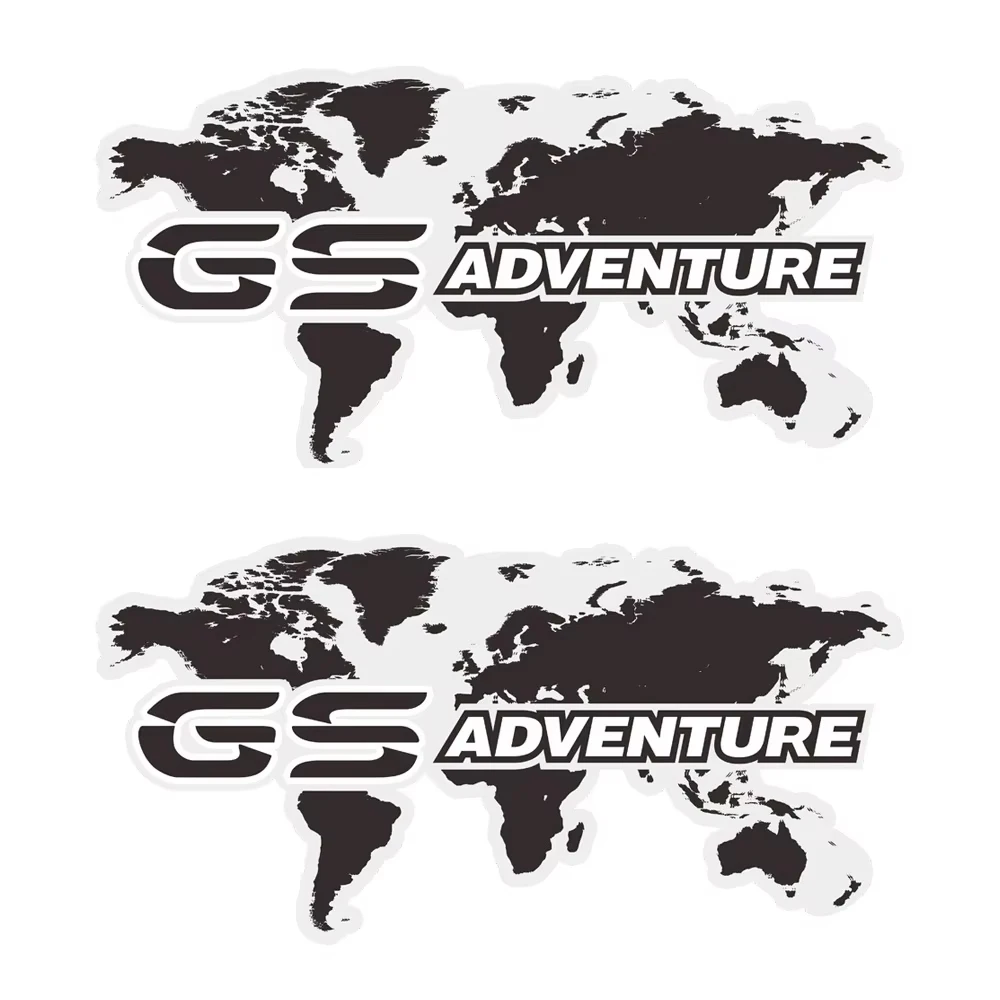 

For BMW R1150GS R 1150 GS GSA Adventure Motorcycle Trunk Tail Top Side Box Cases Panniers Luggage Aluminium Stickers