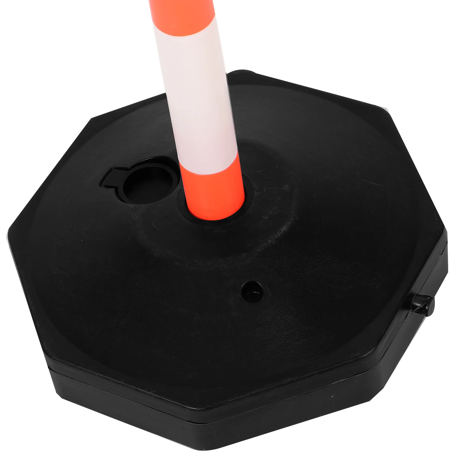 كومة تحذير الطريق، عزل الدرابزين الآمن، مضاد للتصادمات، قابلة للتعبئة، رؤية عالية، متينة، مقاومة للصدمات، متحركة #1