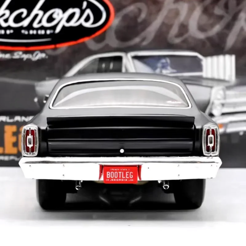 GMP 1:18 Fairlane Porkchop Mattschwarz Simulation Limited Edition All Open Alloy Metal Statisches Automodell Spielzeug Geschenk