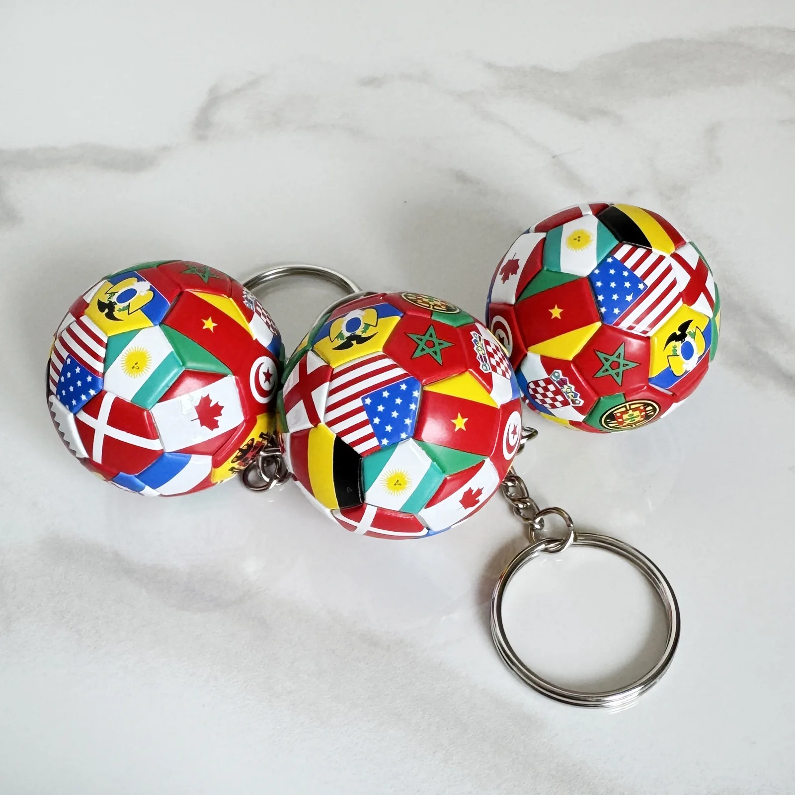 2026 FIFA Football Keychain Soccer Fan Souvenir Acrylic Pendant Key Ring Bag Charm Collectible Gift Tournament Memorabilia view 5