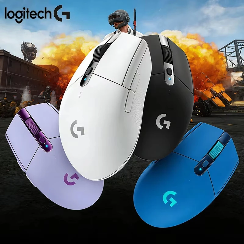 Logitech G305 G304 Gaming Mouse High DPI Precise Positioning Long Lasting Battery Perfect for Home Office Travel PC Gamer