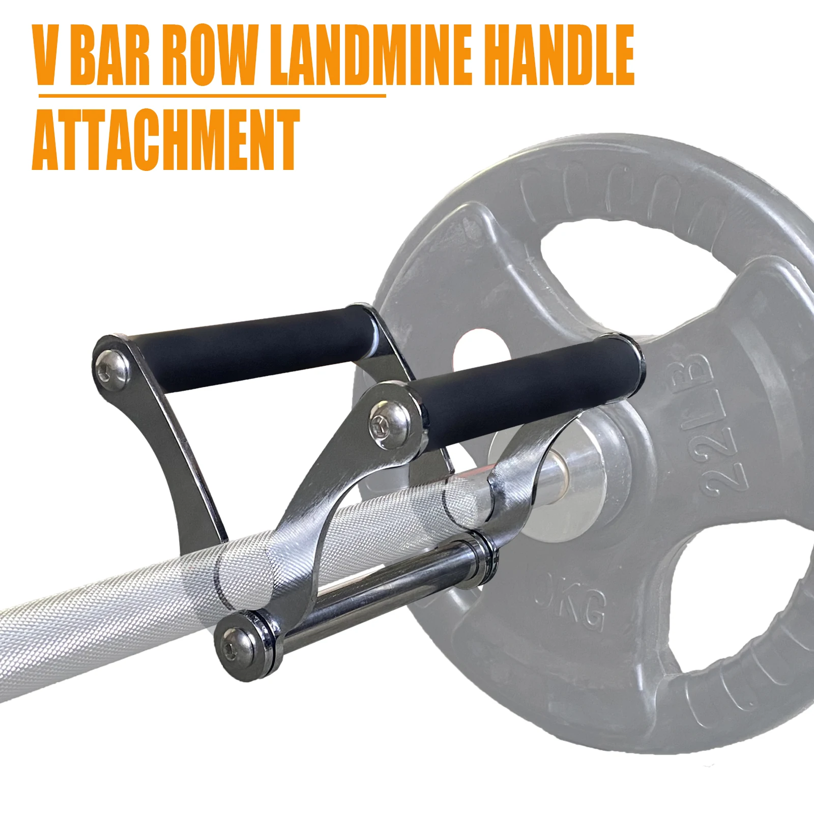 T-Bar Row Landscape Handle Attachment para Barbell Bars ,T-Bar Row Attachment, Core Strength Training Acessórios