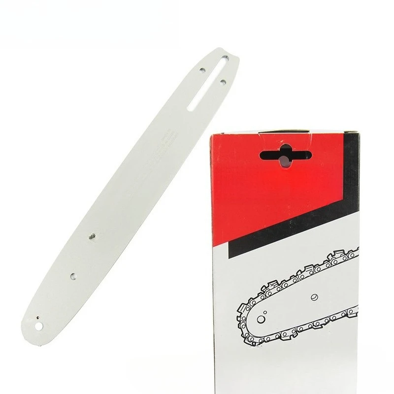 

Electric chain saw chain guide, logging saw blade gear