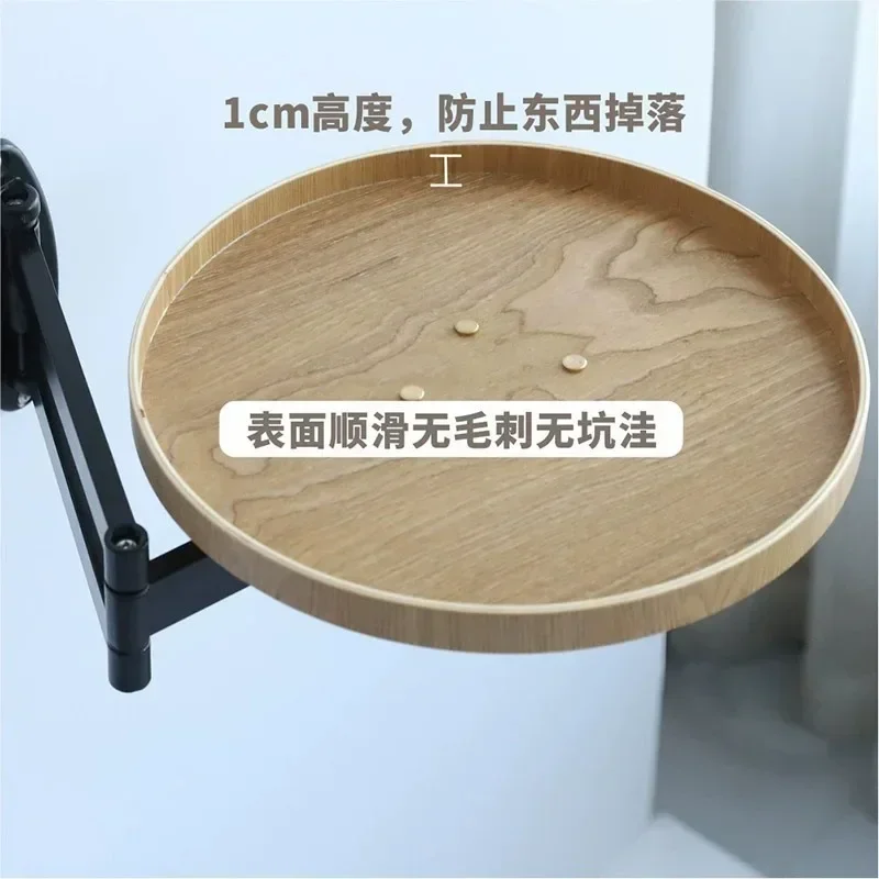 

Multifunctional Metal Wooden Floating Wall Shelf Bathroom Shower Storage Organizer Rack Decorative Space Saver for Bathrooms