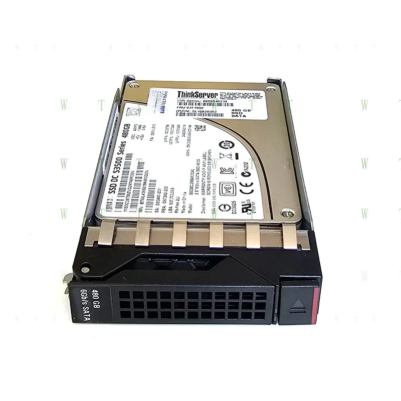 

MM 03T7892 for Lenovo 480GB 6G 2.5'' SATA SSD Solid State Drive SL10A28383 4XB0G45739