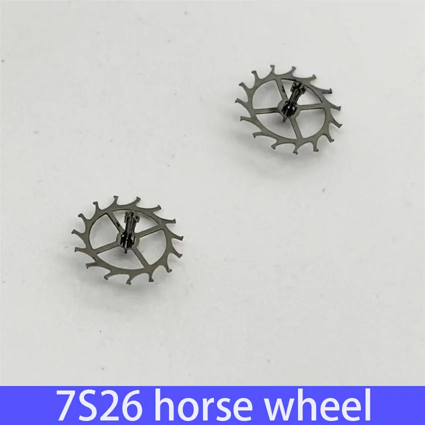 7S26 Watch Movement Repair Parts Horse Wheel Escapement Wheel Lotus Wheel Original 7S26 Movement Watch Accessories