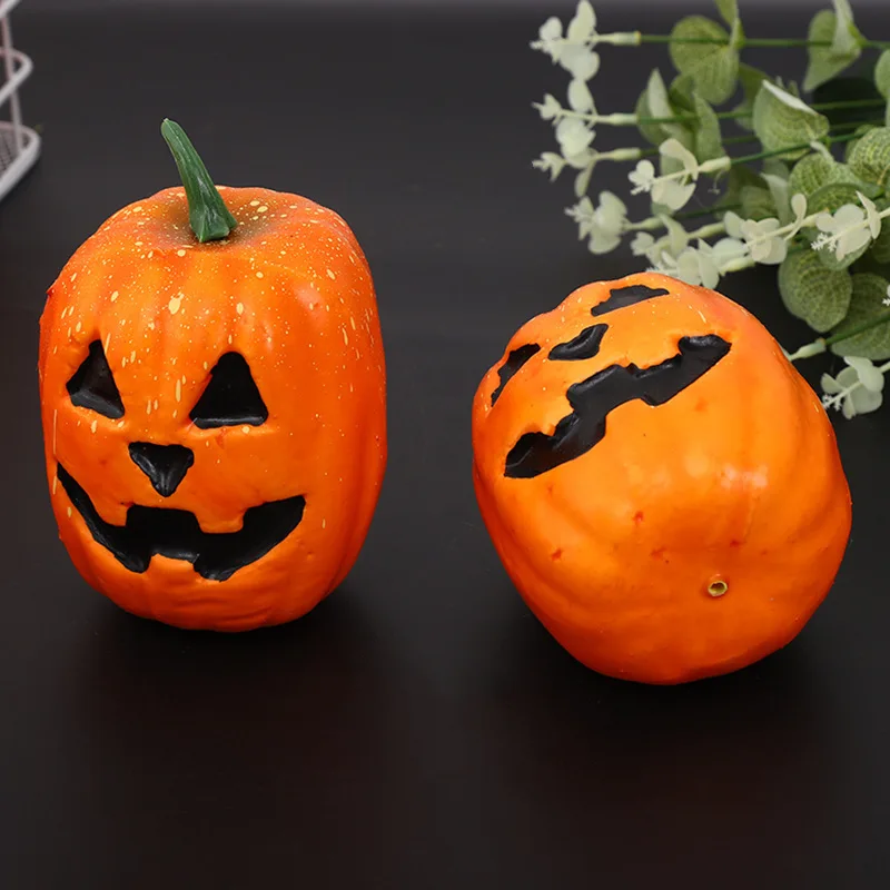 Sztuczne dynie pianka fałszywa symulacja dynia na Halloween święto dziękczynienia dekoracja wnętrz DIY rekwizyty na Halloween