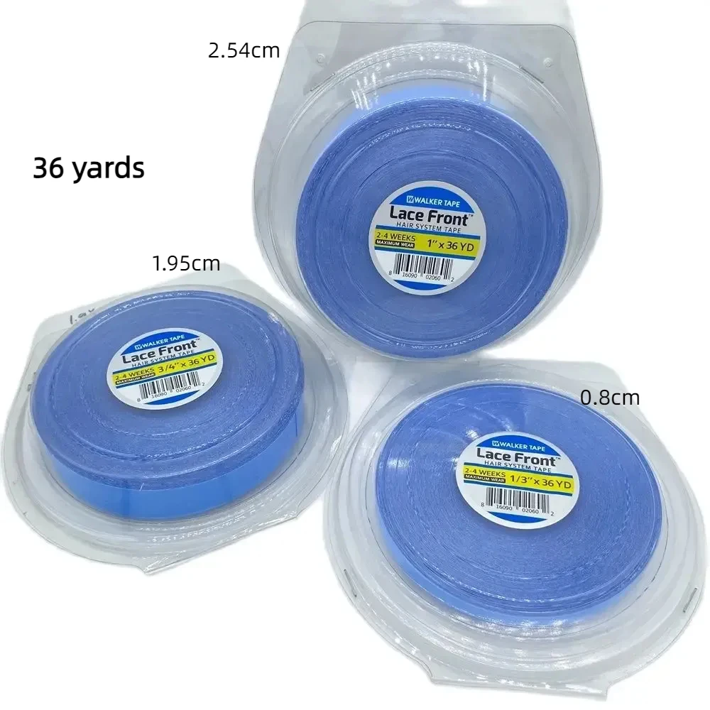 Alles mit Box 36 Yards blaue Spitze Front band Doppelseiten band Spitze Front band Haar verlängerung sband