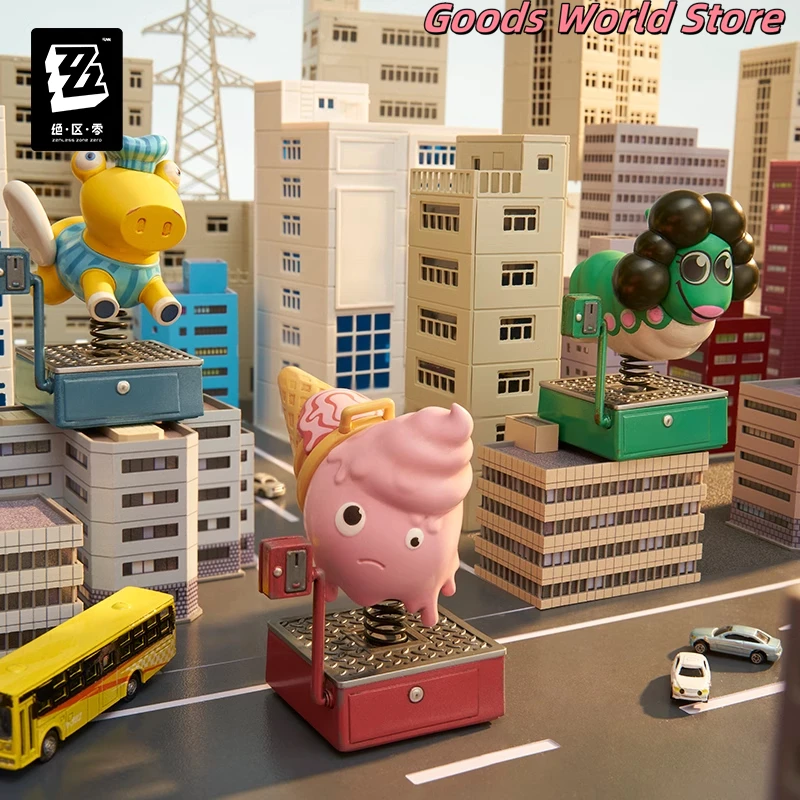

Оригинальный Zenless Zone Zero BOBBLE TIME серии Mihoyo, официальный подлинный косплей, аниме Fugire Bangboo, модель Doujin, подарки на день рождения