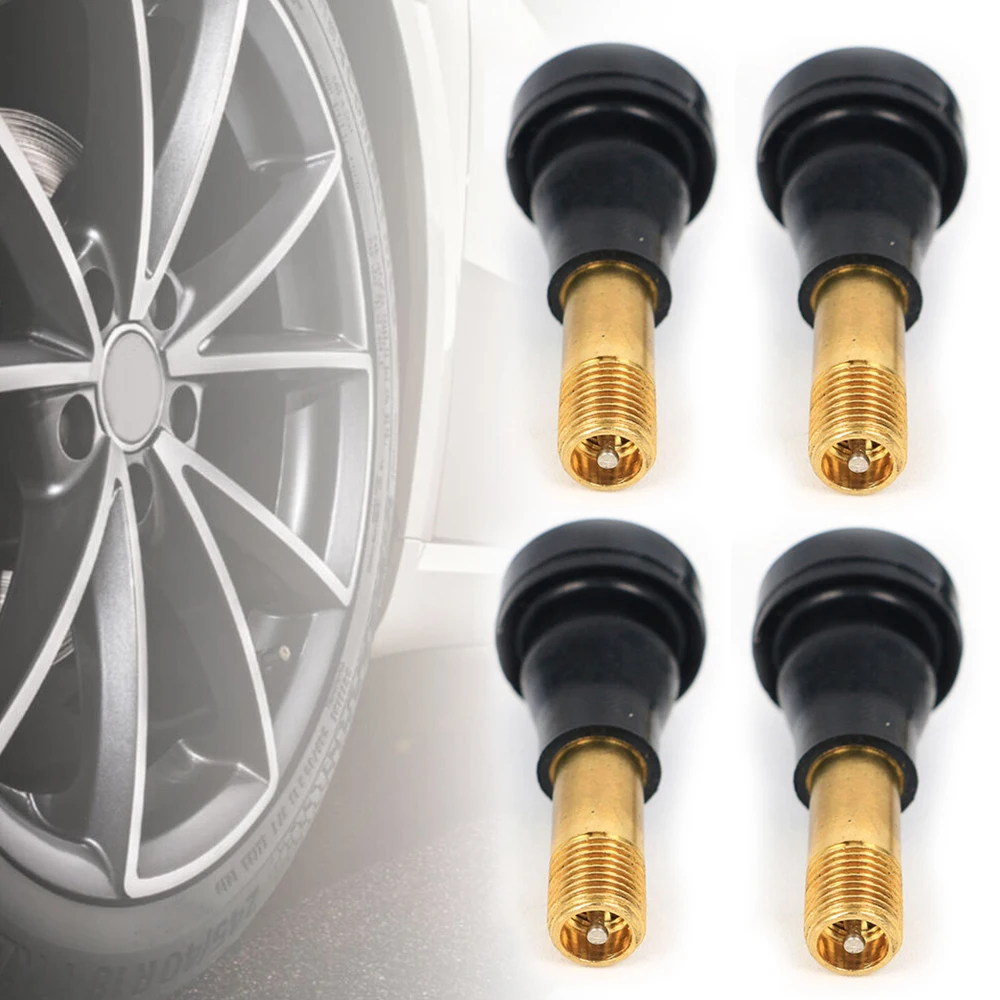 4pcs Universal Car Wheel Tire Valve Stems Car High Pressure Valve Stems Car Rim TR600HP Valve Stems Auto Wear Accessories