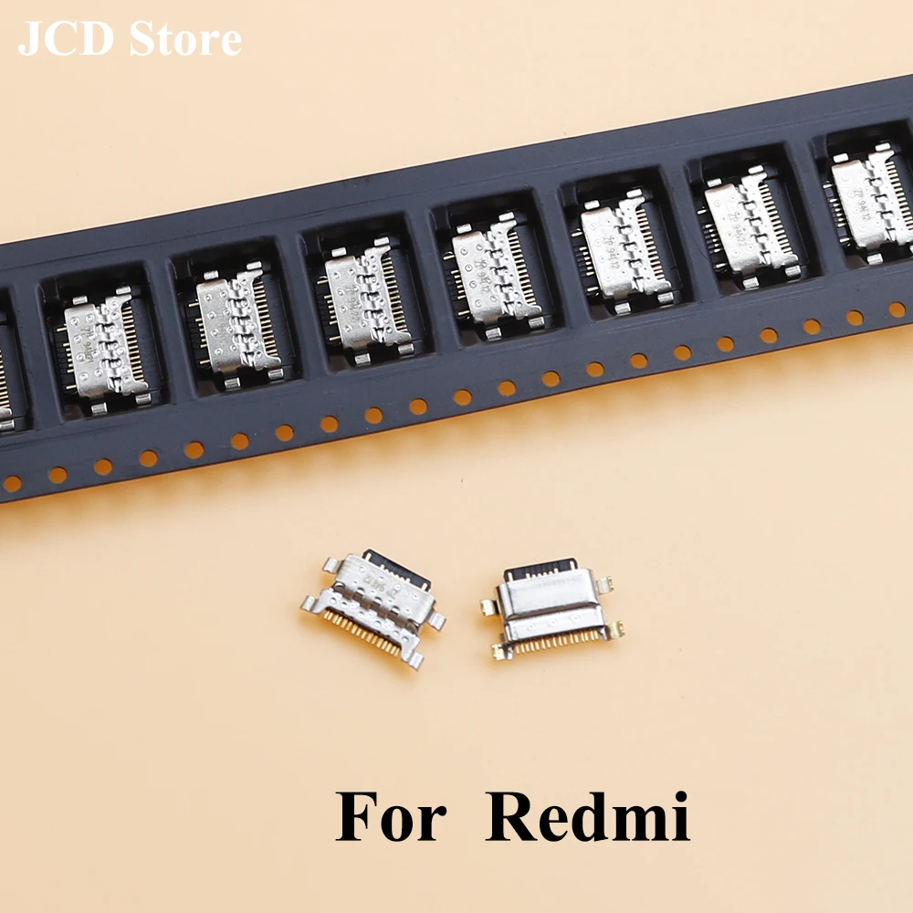 USB 잭 충전 소켓 포트 플러그 도크 충전기 커넥터, 샤오미 레드미 노트 7 8 8T 9 9S 9T 10 10S 프로 4G 5G 용, 5 개, 10 개, 20 개