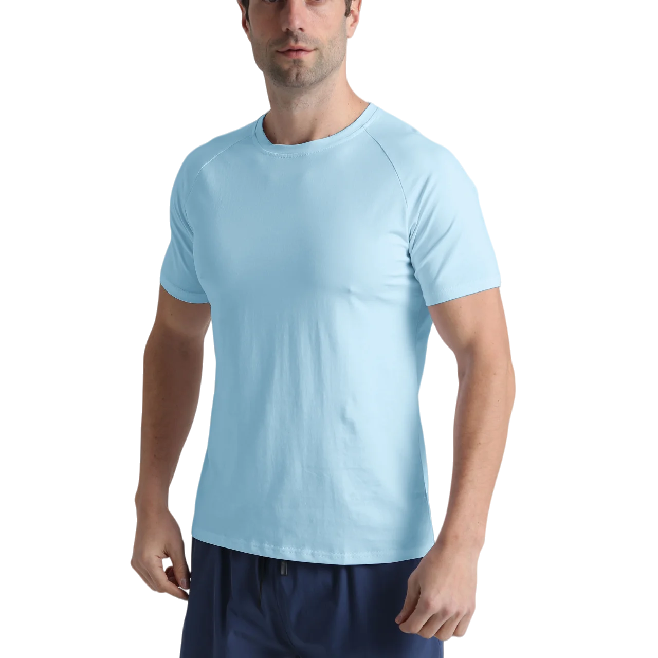 Sommer Baumwolle Atmungsaktive Jogging T-Shirts Herren Casual Kurzarm Workout Muskel-Shirts Gym Bodybuilding Fitness Sportbekleidung