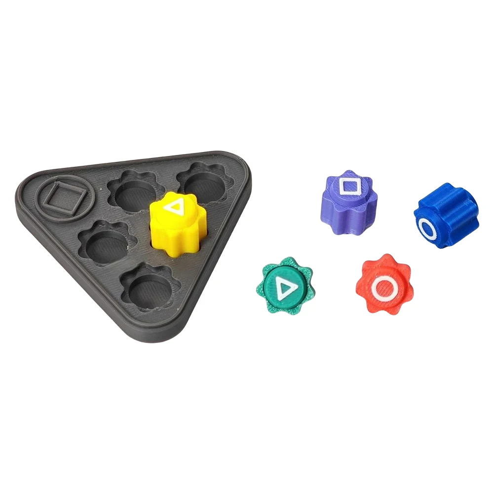 Jogo tradicional divertido gonggi jack pedra seixos conjunto 3d impresso pedra captura jogo gonggi conjunto para jogo de tabuleiro jogos de festa