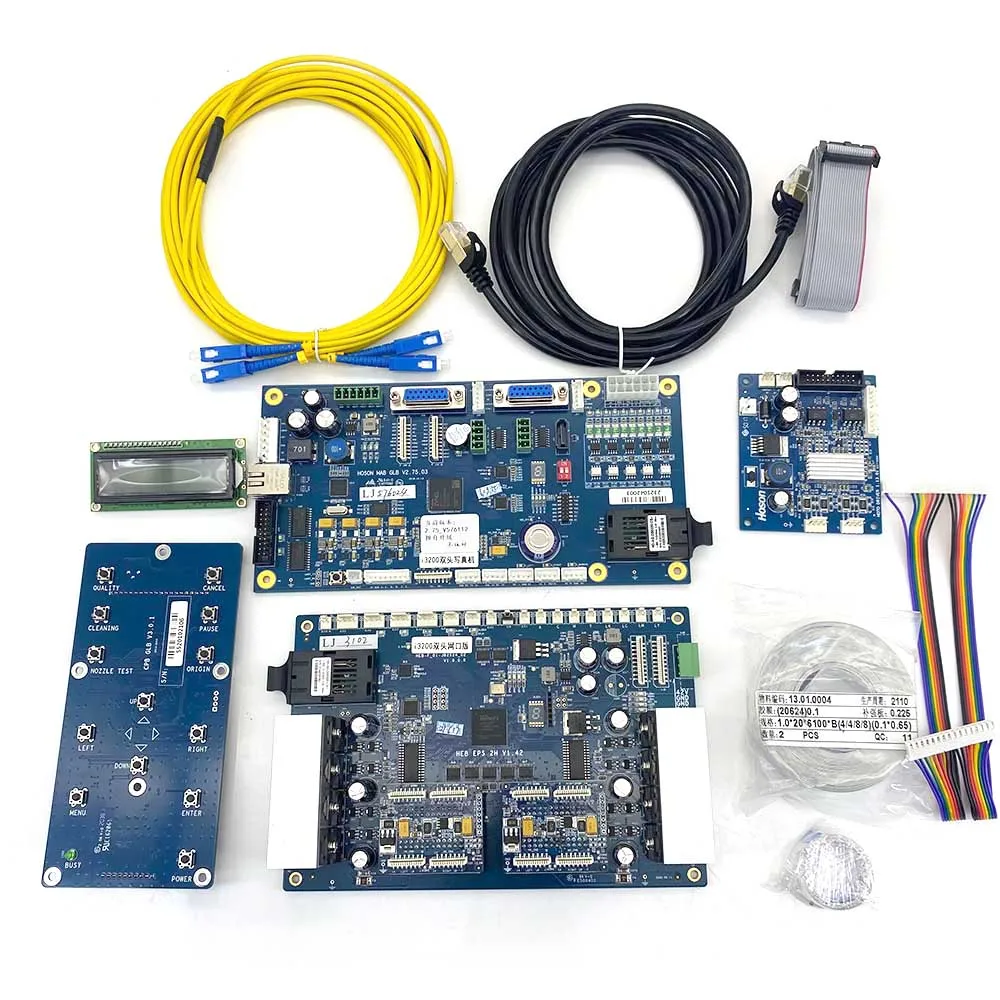 Hoson Double head Board kit for Epson I3200 printhead board kit for uv/ water based/Eco  printhead i3200