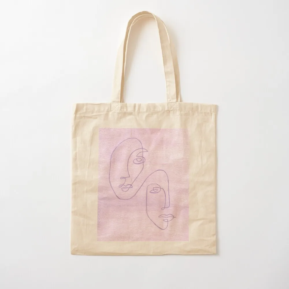 

Faces by @aguadarte Tote Bag tote bags men great bag canvas tote bags reusable shopping bag