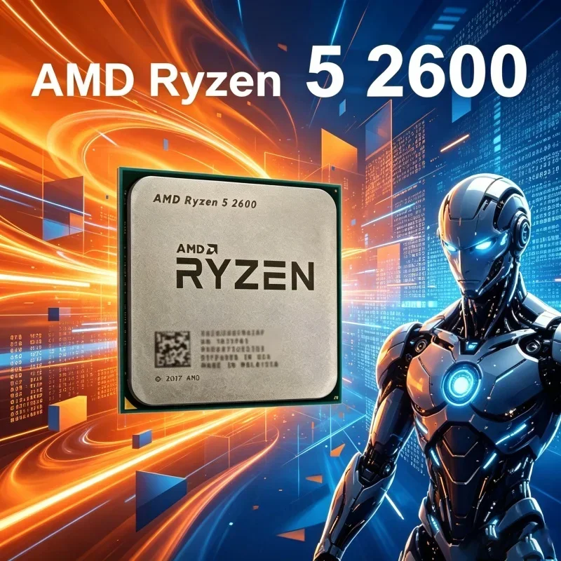 processeur-de-bureau-amd-ryzen-5-2600-r5-2600-pour-le-gaming-economique-6-cœurs-12-threads-39-ghz-65-w-am4-ideal-pour-le-multitache-en-bureau