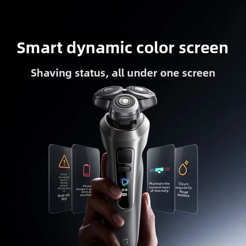 New Mijia Electric Shaver Pro Washable Anti pinch Portable Rechargeable Long Battery Life Perfect Gift for Men Boyfriend view 4
