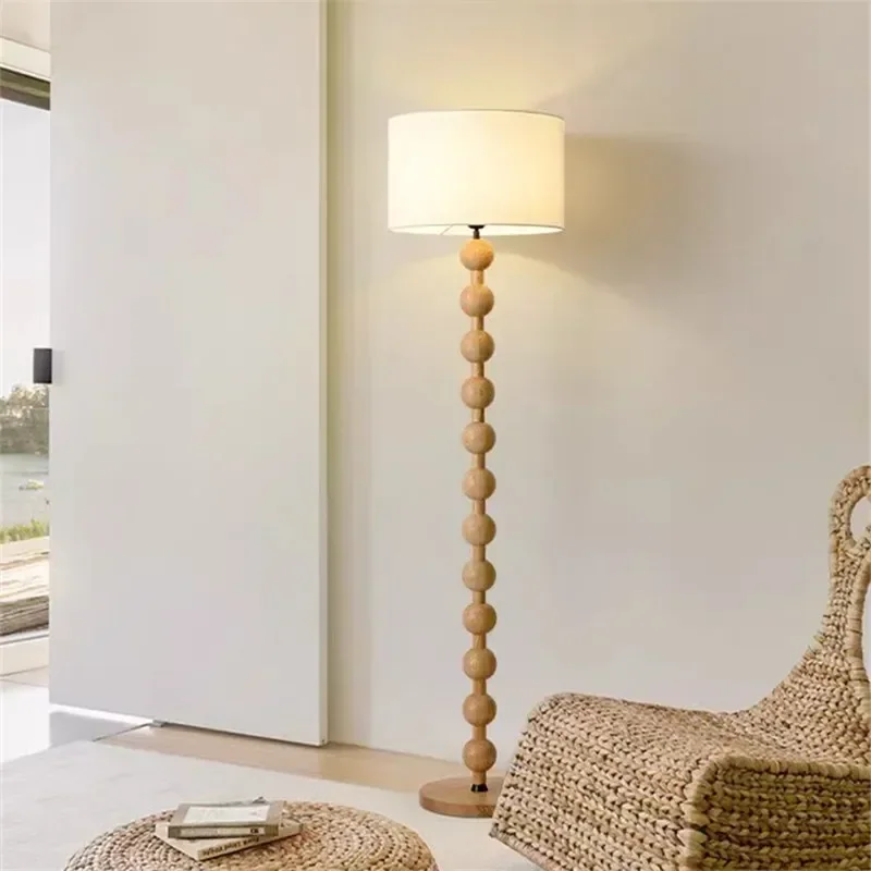 French Medieval Wabi-sabi Style Living Room Sofa Floor Lamp New Chinese Style Bedroom Bedside High-end Atmosphere Table Lamp LED