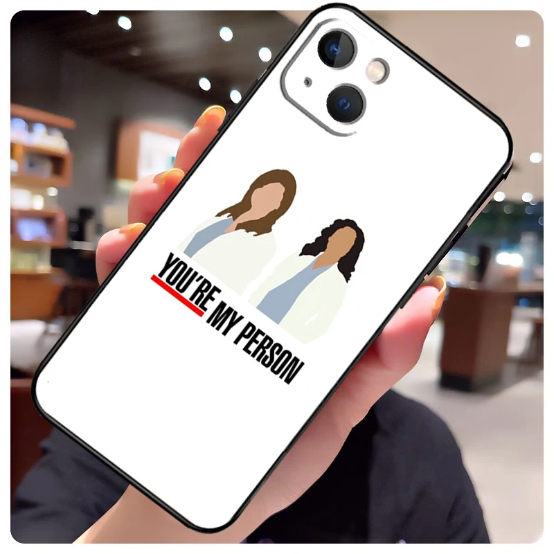 Grays Anatomy أنت شخصيتي حافظة لهاتف آيفون 17 Air 17 Pro حافظة هاتف لهاتف أبل آيفون 17 برو ماكس