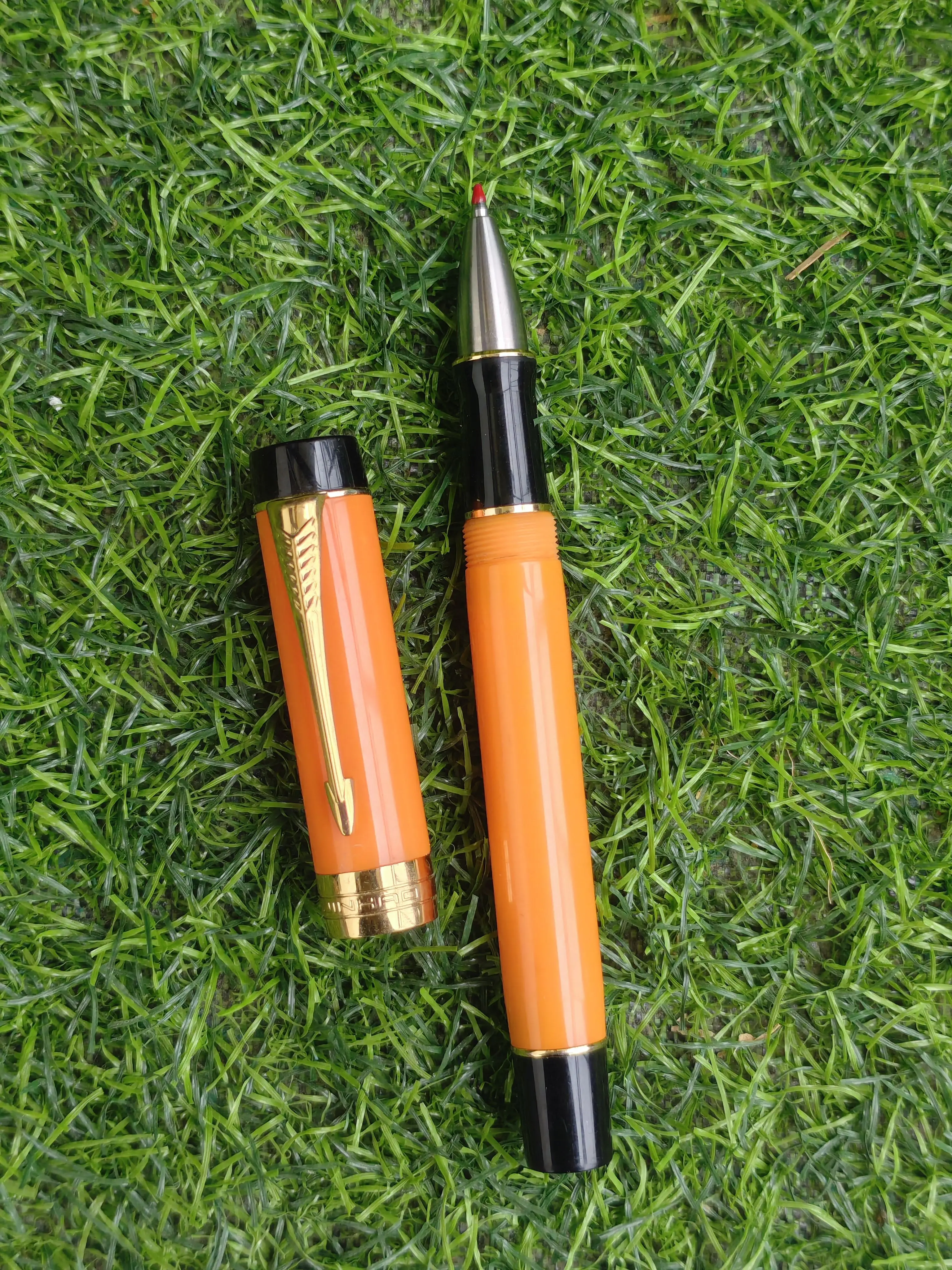 Titanium Alloy Pen Jinhao 100 Century Tofu Pen Roller Ball Pen Business Writing Smooth Office Gift Pens