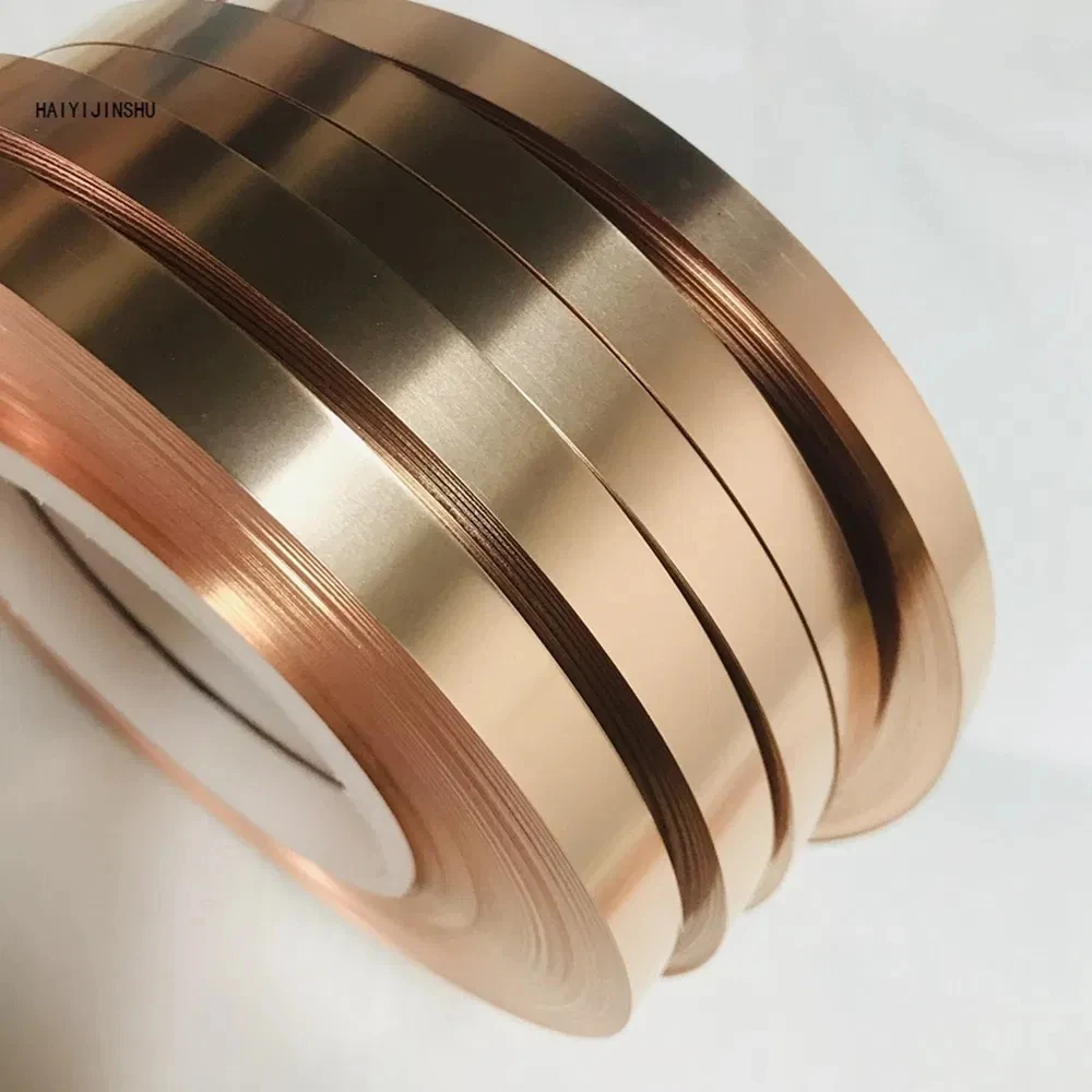 10M Thickness 0.2mm Width 14mm Pure Copper Strip for Contractors & DIY Projects