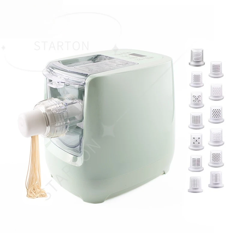 Automatic Pasta Maker Vegetable Noodle Press Machine Dumpling Wrapper Cutter Spaghetti Hanger Dough Blender Mixer