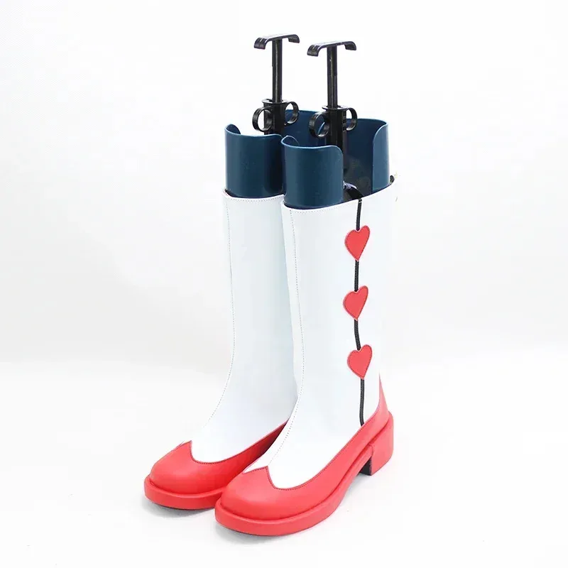 

2025 11, красная аниме-карта Captor Sakura, реквизит для косплея, обувь из искусственной кожи, карнавальные ботинки на Хэллоуин, индивидуальный заказ