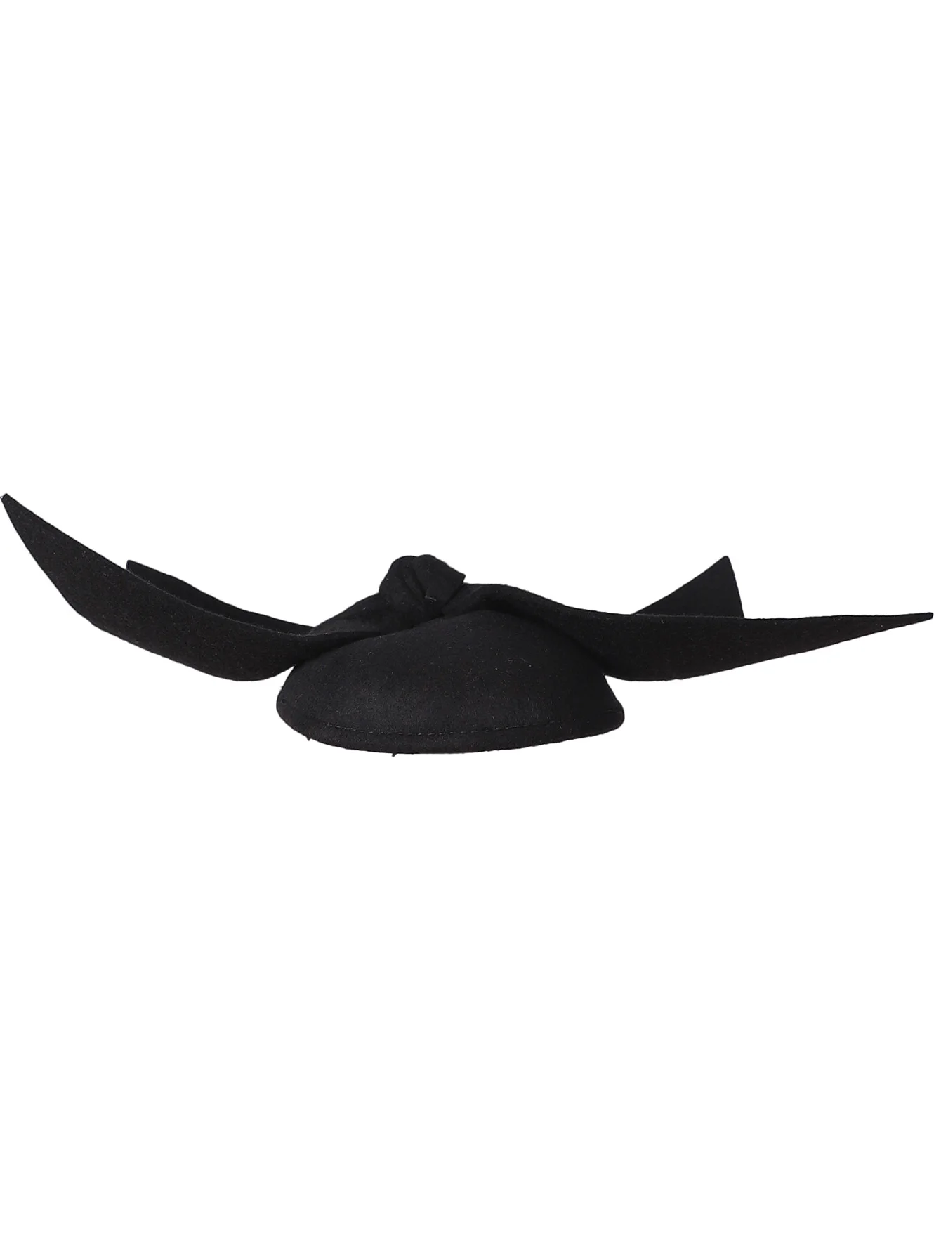 Red Wool Felt Fascinator Hats For Women Ladies Black Tea Party Dress Wedding Vintage Formal Church Cocktail Hat With Bow